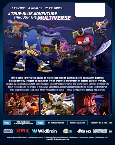 Sonic Prime: The Complete Series - Steelbook [Blu-Ray]