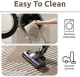 PADOOR 15PC Stair-Treads Non Slip, 3D Peel and Stick Stair Treads for Wooden Steps Indoor, Stair-Carpet Treads Washable Reusable Adhesive Stair-Runner Rugs for Kids and Dogs 8"x30" Brown