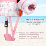 HeySplash Toddler Swim Vest, Toddler Floaties Fit 13-30 Lbs, Puddle Kids Jumper with Adjustable Strap, Pool Float Jacket Arm Floaties Baby Floatie Water Wing, Pool Sea Swimming Aid