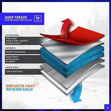 Arctic Zone Titan Deep Freeze Cooler - Zipperless Hardbody Cooler - Small & Large Capacity- Beach & Camping Cooler - Deep Freeze Insulation, HardBody Liner, and SmartShelf