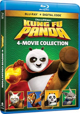 Kung Fu Panda: 4-Movie Collection - Blu-ray + Digital