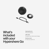 Hyperice Hypersphere Go - Vibrating Massage Ball for Muscle Recovery, Myofascial Release and Soreness Relief - Portable Fitness Massager, perfect for use at the Gym, or at Home - FSA and HSA Eligible.