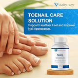 Nail Exodus - Vitality Healthy Nails - Premium Formula for Healthier Feet - 60 Capsules
