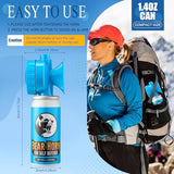 1.4oz Bear Horn Self Defense 123dB Loud Air Horn Audible up to 1/2 Mile Safety Air Horn for Wild Animals Bear Alarm for Hiking Climbing Camping and Outdoor Protection