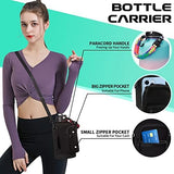 64OZ Insulated Water-Bottle with Paracord-Handle - Half Gallon Water Bottle Jug with Straw & Spout Lids, Bottle Sleeve & Boot, Keep Cold-48h Hot-24h for Fitness Camping Hunting, Hiking