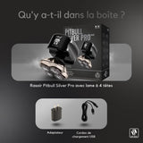 Skull Shaver - Pitbull Silver PRO SX5 Head and face Shaver