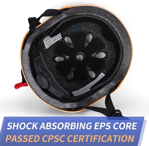 Kids Bike Helmet Ventilation & Adjustable Toddler Helmet for Ages 2-14 Kids Boys Girls Multi-Sport Helmet for Skateboard Roller Skateing Bicycle Scooter blance Bike