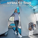 PORTAL 6 | 8 | 10 Person Family Camping Tent with Porch, Big Family Camping Tent with Tall Height, Good Ventilation, Water Resitant Large Tent for Outdoor Camping, Backyard