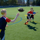 Franklin Sports Youth Football Playbook - Junior Football with Route Diagrams - Small, Perfect for Peewee and Youth