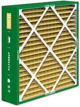 Filterbuy 24x25x5 Air Filter MERV 11 Allergen Defense (2-Pack), Pleated HVAC AC Furnace Air Filters Replacement for Carrier FILXXCAR0024, Maytag, and More (Actual Size: 23.63 x 24.69 x 4.25 Inches)