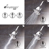 Speakman S-2005-HB-BC Hotel Anystream High Pressure 2.5 GPM Adjustable Shower Head, Brushed Chrome
