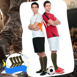 10 Pairs Men's Military Socks - Warm Army Crew Boot Socks in Green for Soldier, Policemen, Firefighter