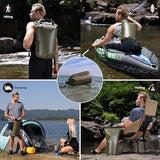 MARCHWAY Floating Waterproof Dry Bag Backpack 5L/10L/20L/30L/40L, Roll Top Sack Keeps Gear Dry for Kayaking, Rafting, Boating, Swimming, Camping, Hiking, Beach, Fishing