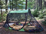 Instant Pop up Screen Tent for Camping, Noseeum Netting has Finer Mesh Than a Mosquito Net (Tarp Floor)