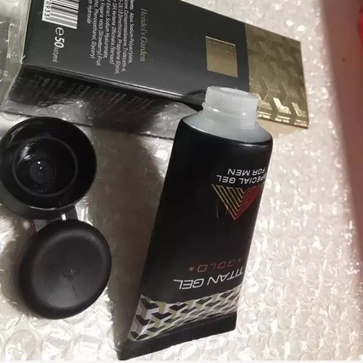 Titan Gel Gold for Men Original. Male Natural Massage Cream, 50ml