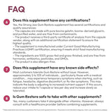 Strong Jaw Gum Restore - Gum Care + Teeth Vitamins - Gum Health & Oral Health - Supports Receding Gums & Gum Care - Dental Vitamins for Adults – 180 Capsules, Non-GMO Gum Health Supplements