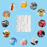 Reusable Ice Packs for Cooler Dry Ice Pack for Shipping Frozen Food & Perishables Storage & Mailing | Leak-Proof Long Lasting Cold Freezer Ice Packs for Lunch Bags & Insulated Boxes