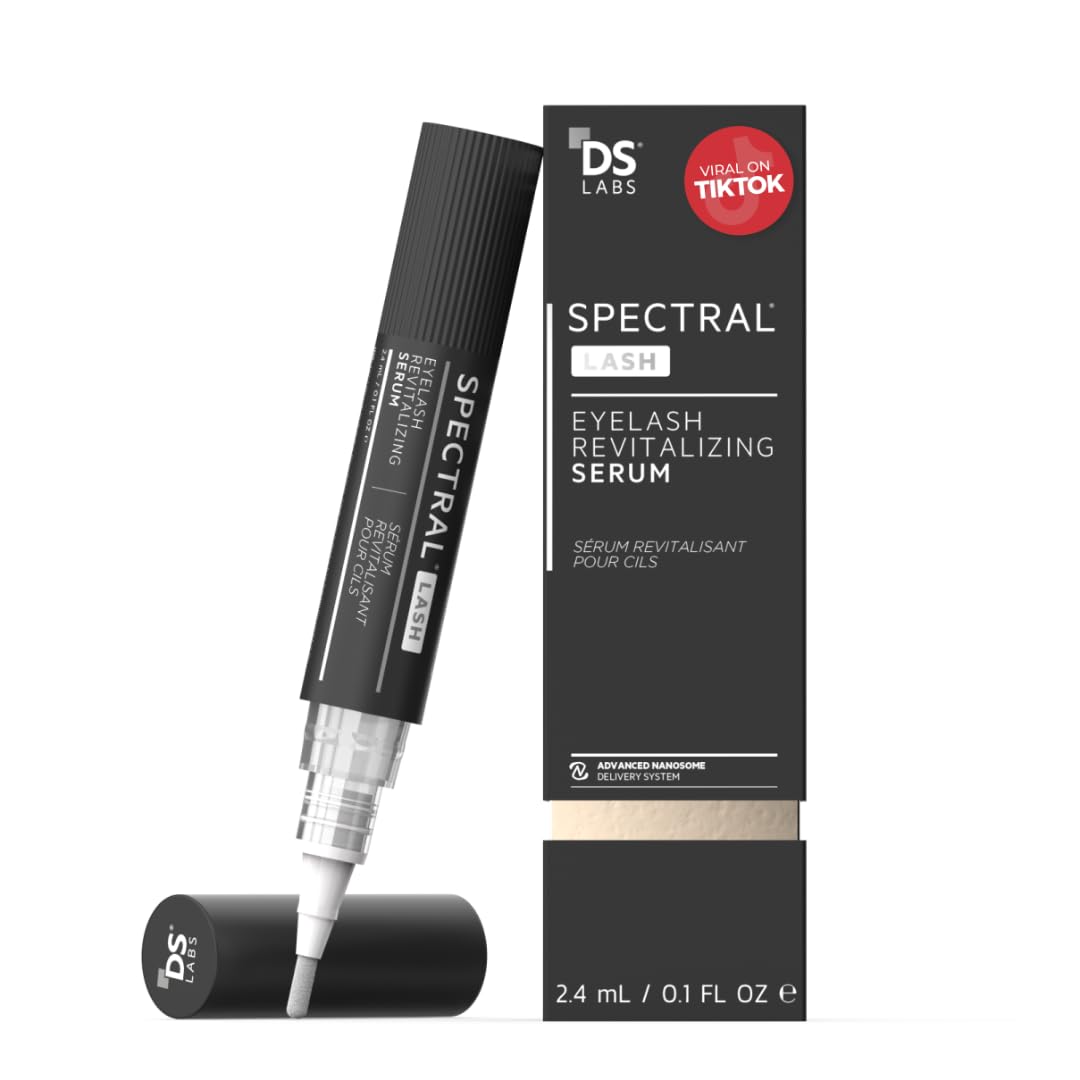 DS Laboratories Spectral.LASH Eyelash Growth Serum - Lash Serum for Eyelash Growth and Thickness, Eye Lash Growth Serum, Eyelash Conditioner, Eyelash Serum to Grow Lashes, Safe for Eyelash Extensions