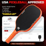 BAGAIL Pickleball Paddles, USAPA Approved Fiberglass Surface Pickleball Set, Lightweight Pickle Ball Rackets with 4 Balls, 1 Bag, Designed in California for Traction and Stability