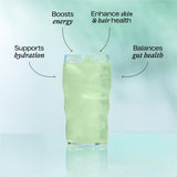 Belli Welli Fiber Supplement for Women & Men – Premium Daily Fiber Powder from Organic Acacia with Added Collagen, Electrolytes & Probiotics – No Bloat, Constipation & Gut Health Support (Cucumber)