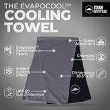 Tough Outdoors Cooling Towel - Cooling Towels for Neck & Face - Ice Wrap & Sweat Rag for Camping Gym Yoga & Sports - Workout Towel for Gym Sweat - Cool Towels for Extreme Heat