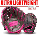 Franklin Sports Youth Teeball Gloves - Shok Sorb Kids Baseball + Teeball Mitt - Boys + Girls Fielders Gloves for Teeball, Baseball + Softball - 10.5" Inch Glove - Multiple Colors