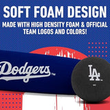 Franklin Sports MLB Jumbo Foam Baseball Bat + Ball Sets - Kids Oversize Foam Baseball Bats + Soft Baseballs - Indoor + Outdoor Youth Baseball Toy - MLB Team Baseball Bat + Ball Sets