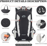 Hiking Backpack,Large 35L Travel Backpacks for Men Women,Water Resistant Ultra Lightweight Foldable Packable Camping Daypack for Outdoor Sports