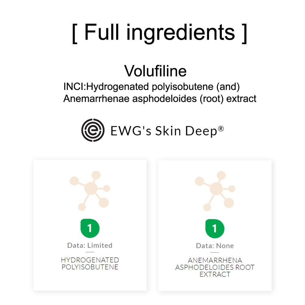 [ Volufiline 100ml ] Cosmetic Ingredient - 100% Volufiline 100ml(3.4 fl. oz) France SEDERMA | Cosmetic Grade | For face and body Improve Skin Elasticity, Wrinkle Improvement