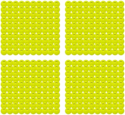 Franklin Sports X-40 Outdoor Pickleballs - Official Ball of USA Pickleball, APP Tour + Pickleball US Open - 3 Packs, 12 Packs, 36 Pickleball Buckets, 50, 100 + 400 Bulk Packs of Regulation Pickleballs