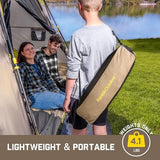 FanttikOutdoor Zeta L8 Max Camping Chair, Portable & Lightweight, Multi-Angle Adjustable, Supports up to 250 lbs, Comfort-Driven Design, High Strength Camping Chair for Travel, Hiking, Fishing (khaki)