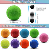 Tennis Balls, 20 Pack Training Tennis Balls,High Elasticity Practice Tennis for Beginner, Exercise Playing Balls for Pet Dog