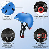 Kids Bike Helmet,Toddler Skateboard Helmets for Ages 2-3-5-8-14 Years Boys Girls，Adjustable Multi-Sport Bicycle Skateboarding Football Roller Skating Scooter Rollerblade Balance Bike Helmet