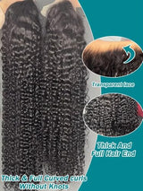 IMAGISM 13x6 Deep Wave Lace Front Wigs Human Hair Deep Wave Wig Lace Front Wigs Human Hair Wig Pre Plucked 200 Density Glueless Wig Frontal Wigs for Black Women (28 Inch)