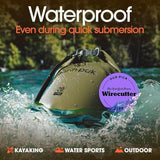 Earth Pak Waterproof Dry Bag - Roll Top Waterproof Backpack Sack Keeps Gear Dry for Kayak with Waterproof Phone Case