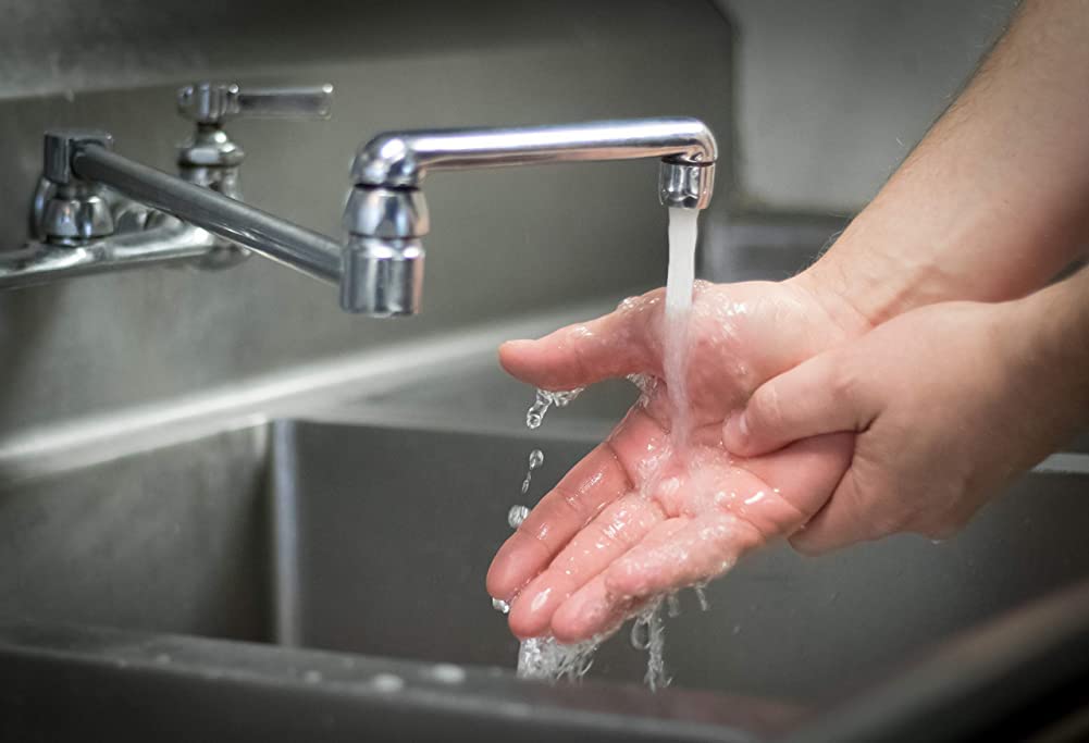 Zep D-4000 Plus Stainless Steel Industrial Hand Soap Dispenser - (1 Unit) - 600101 - Resistant to Corrosion, Rust and Abrasion
