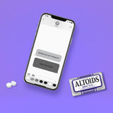 ALTOIDS Arctic Peppermint Breath Mints Hard Candy Bulk, 1.2 oz Tin (Pack of 8)
