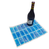 SportEmblema Reusable Ice Pack for Lunch Boxes 2 Pack Large Ice Pack Blanket Cooler Easy to Cut Ice Sheet for Lunch Bag, 14.76"x10.43" Long Lasting Freeze Ice Packs for Meal Prep, Non-Toxic BPA Free