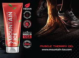 Mountain Ice Muscle Pain Relief Gel for Back & Neck Pain, Sprains, Soreness, Reduce Inflammation Fast, Made with Natural Ingredients,Made in The USA (1)