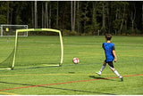 Franklin Sports Blackhawk Backyard Soccer Goal - Portable Pop Up Soccer Nets - Youth + Adult Folding Indoor + Outdoor Goals - Multiple Sizes + Colors - Perfect for Games + Practice