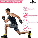Ankle Weights for Women, Men and Kids - 1/2/3/4/6/8/10/12/15/20 LBS 1 Pair Strength Training Wrist/Leg/Arm Weight with Adjustable Strap for Jogging, Gymnastics, Aerobics, Physical Therapy
