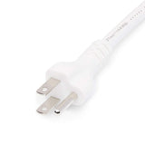 Amazon Basics Extension Cord, 13 Amps, 125V, 20 Foot, White, 2-Pack