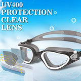 WIN.MAX Polarized Swimming Goggles Swim Pool Goggles Anti Fog Anti UV No Leakage Clear Vision for Men Women Adults Teenagers