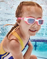 Kids Swim Goggles,Swimming Goggles for Kids 6-14, Anti-Fog UV Protection Pool Glasses for Boys Girls