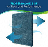 20x30x1 Cut To Fit Furnace & Air Conditioner Washable Reusable High Air Flow Polyester Fiber Filter Media (20" x 30" x .75" actual)