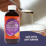 Appetite Booster Weight Gain Stimulant Supplement Eat More for Underweight Kids & Adults Fortified with Vitamins B1,B2,B3,B5,B6,B12, Folic Acid , Iron, Zinc, Amino Acids, Flax Seed Oil