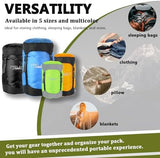 Frelaxy Compression Sack, 40% More Storage! 11L/18L/30L/45L/52L Compression Stuff Sack, Water-Resistant & Ultralight Sleeping Bag Stuff Sack - Space Saving Gear for Camping, Hiking