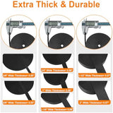 Heavy Duty Nylon Webbing Strap 12 Yards, Heavyweight Nylon Straps, Flat Webbing Strapping for Outdoor DIY Gear Repair