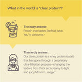 Oath Nutrition Clear Whey Isolate Protein Powder, Frosty Lemonade, 20g Complete Protein per Serving, No Added Sugar, Grass-Fed, 21 Servings