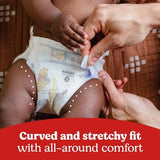 Huggies Size 1 Diapers, Little Snugglers Baby Diapers, Size 1 (8-14 lbs), 96 Count, Packaging May Vary